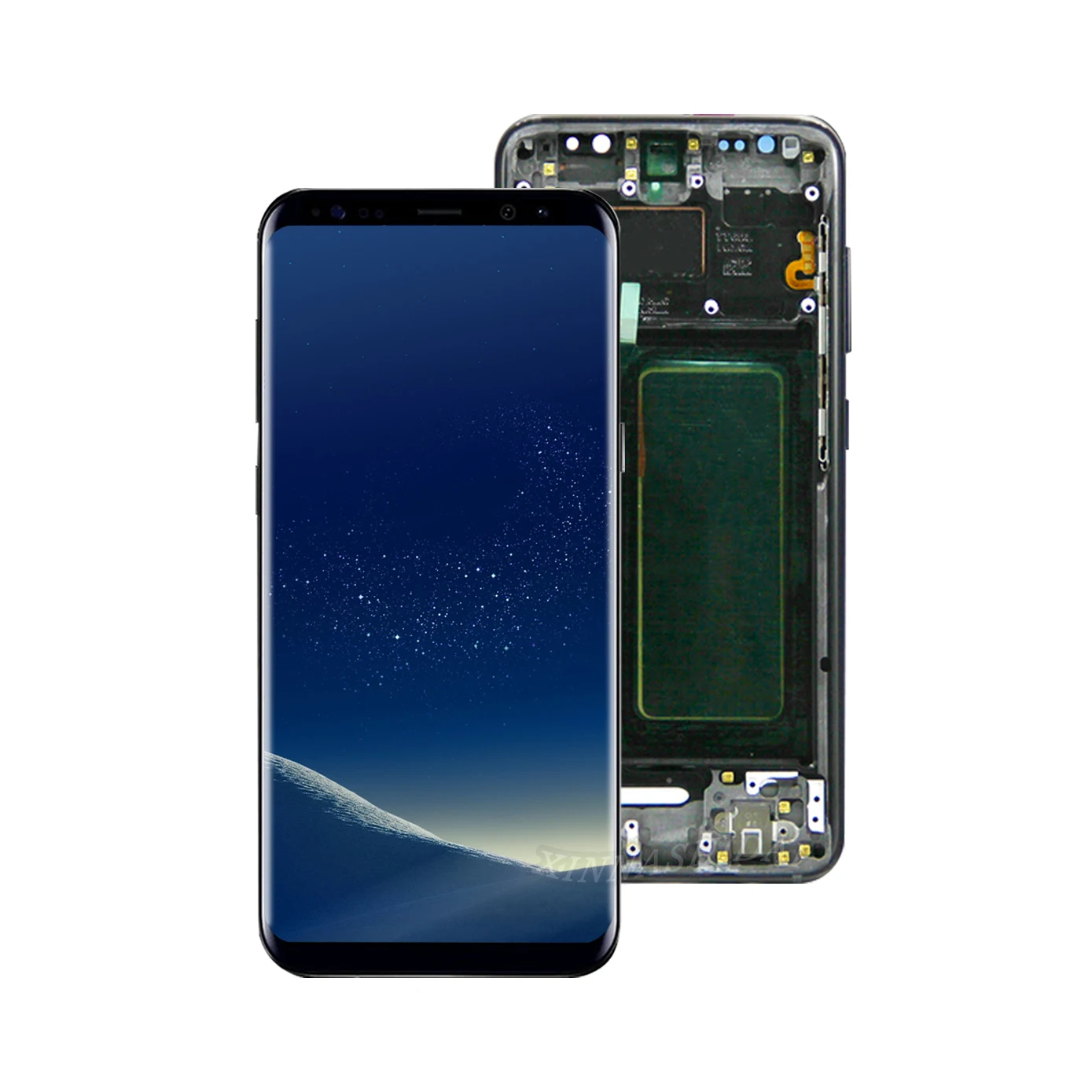 AAA+ OLED LCD Display for SAMSUNG Galaxy S8 G950F G950FD G9500 G950U LCD Display Touch Screen Digitizer Replacement No Burns