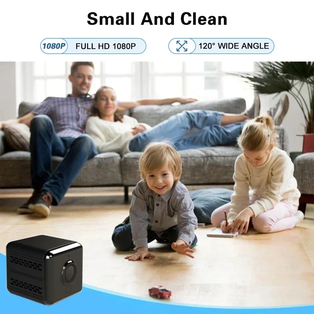 

PEGATAH 1080P Mini Camera Full HD Video Recorder Micro Camcorder 8m Super Night Vision Motion Detection DV Small Action Cameras