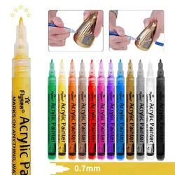 Sunscreen Golf Club Waterproof Covering Power Acrylic Painter Golf Color Changing Pen Acrylic Ink Pen Strong Sunscreen Pen