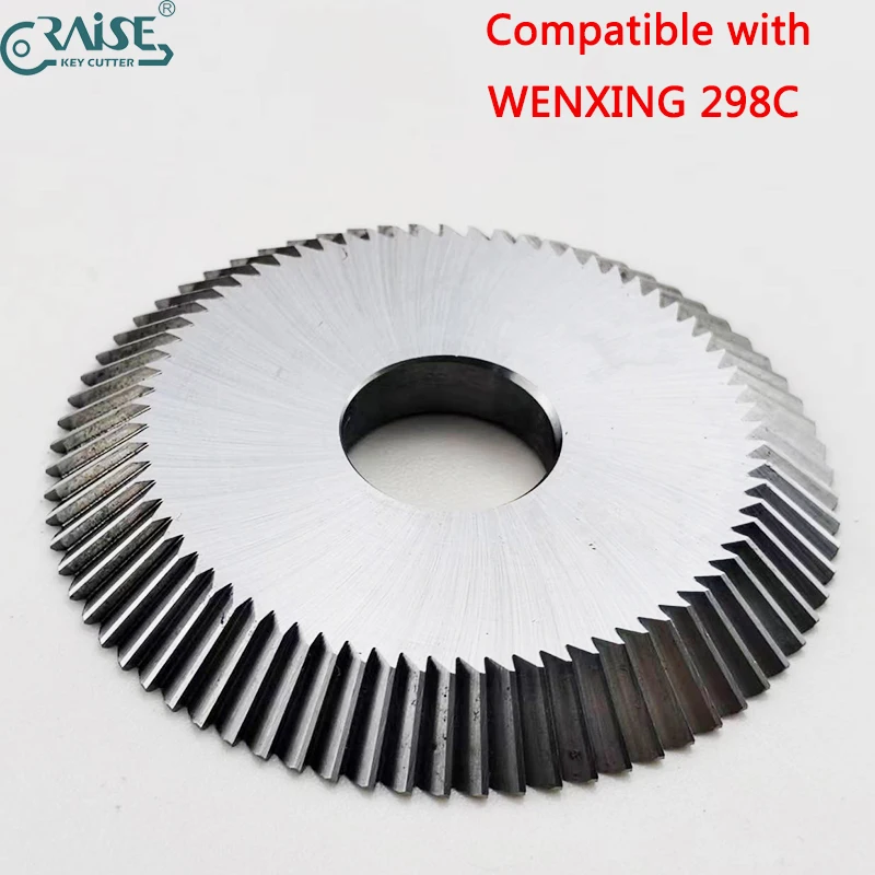 

Фреза HSS RAISE 0015 60x6x16x80 ° Совместим с ключевым станком WENXING 298C, инструменты для слесарей