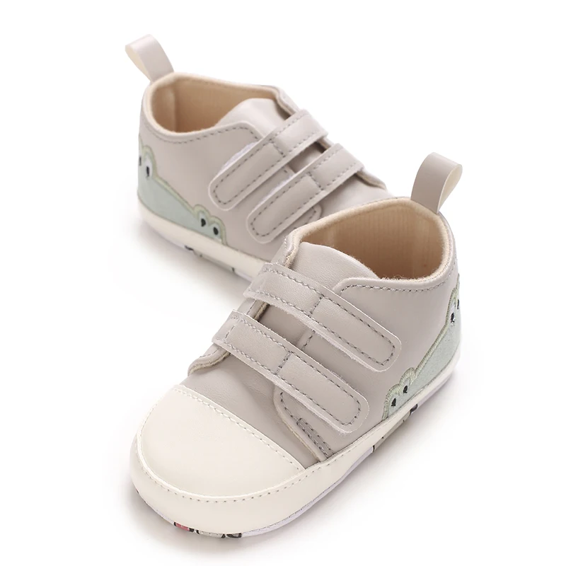 Bonito dos desenhos animados 0-18m sapatos de bebê recém-nascido sapatos casuais masculinos sapatos femininos clássico plutônio sola macia anti deslizamento das crianças primeiro walki
