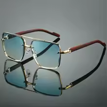 Square Sunglasses For Men Vacation Fashion Glasses