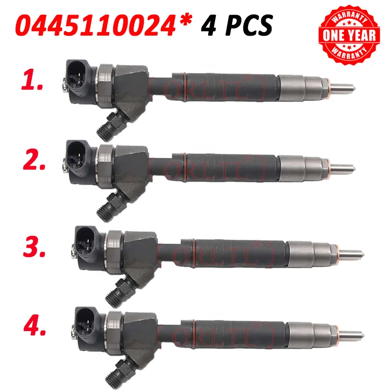 

0445110024 Diesel Injector Nozzle 0 445 110 024 OEM 6110700587 6110700687 For Mercedes Sprinter C200,C220,C270,E200,E220,V200