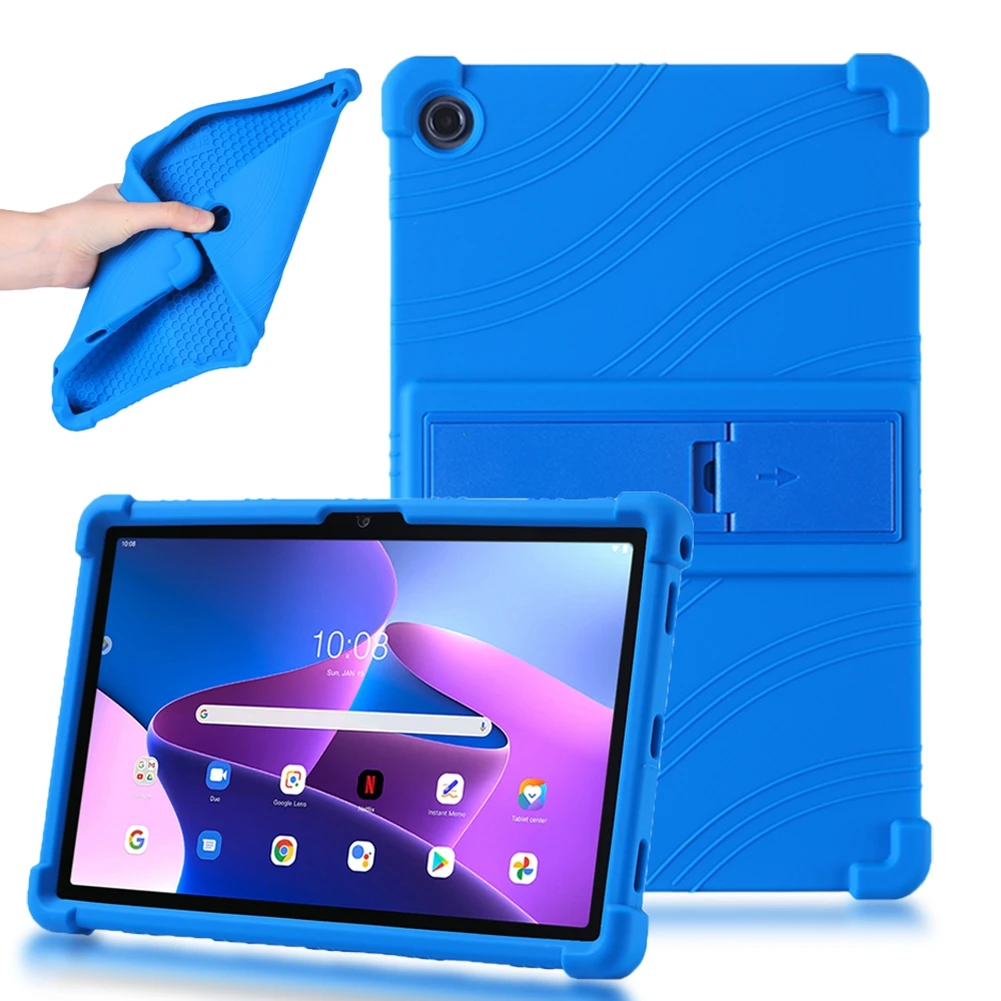 

Чехол для Lenovo Tab M10 Plus 3rd Gen (2022) TB128FU TB-328FU силиконовый чехол для планшетов M10 HD 2nd Gen (2020) TB-X606 P10