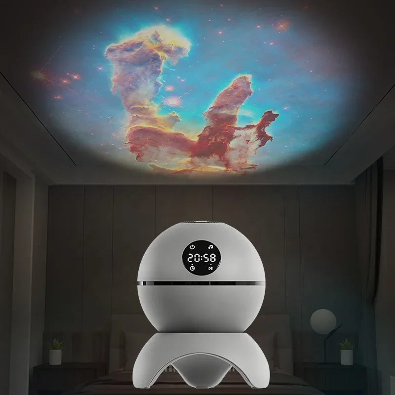 New Arrivals Focusing Planetarium Planet Star Moon Projector Night Light Smart Home Lights Novelty Gifts for Adults and Kids