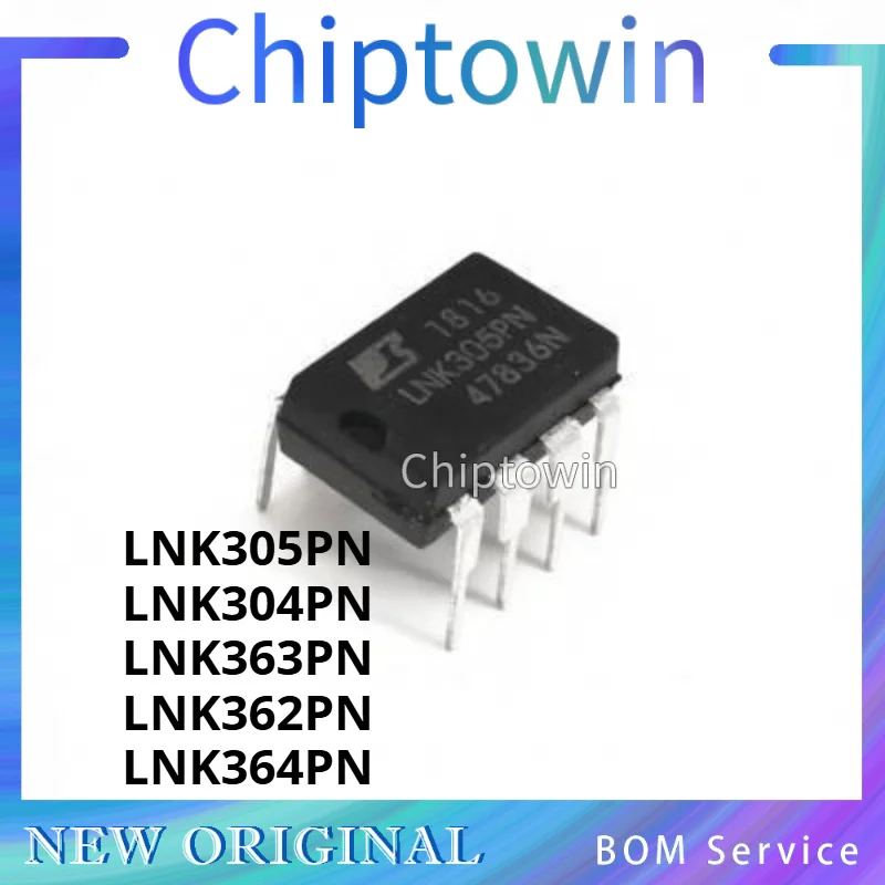 5/50/500 pcs LNK305PN LNK304PN LNK363PN LNK362PN LNK364PN DIP-7 Power Management IC Original In Stock W7