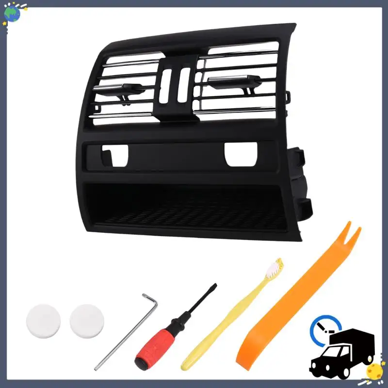 ยาวนานคอนโซลกลางด้านหลัง Air Vent เครื่องปรับอากาศ Vent รถด้านหลัง Air Vent A/C สําหรับ BMW 5 Series F10 F11 64229158312 6152