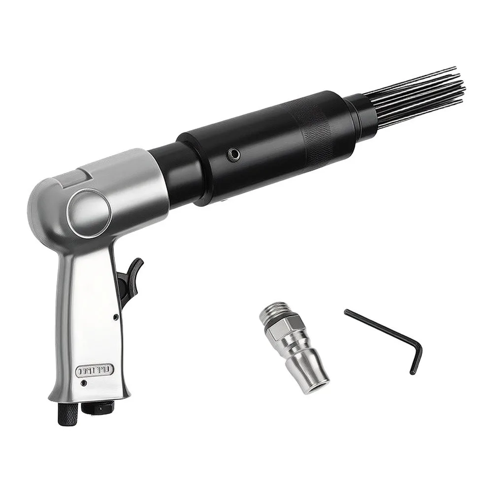 for Air Hammer Tool Air Needle Scaler For Surface Preparation Tasks 19 Hardened Manganese Steel Needles For Weld Slag Removal