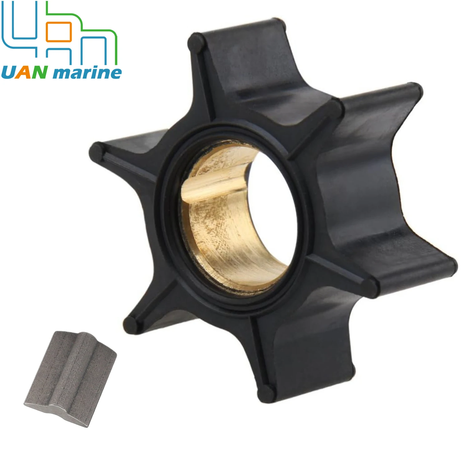 

89983T 89983M For Mercury Mariner 2 Str 30 35 40 45 50 60 65 70HP Outboard Water Pump Impeller with Key 28-56662 47-65959