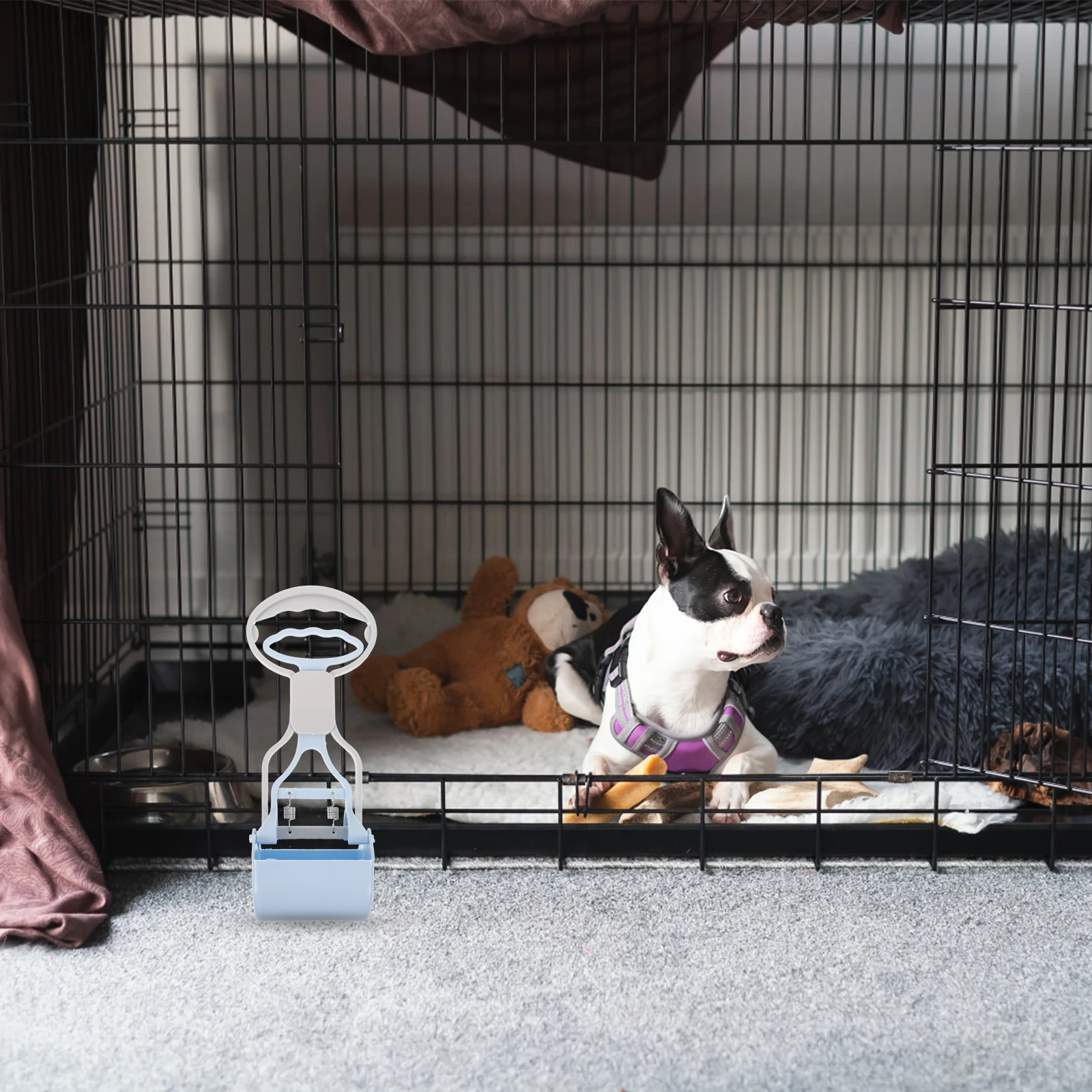 

Sturdy Pooper Scooper Durable Plastic Material for Pet Owners Easy and Quick Cleanup Wear-Resistant Litter Picker for Dogs