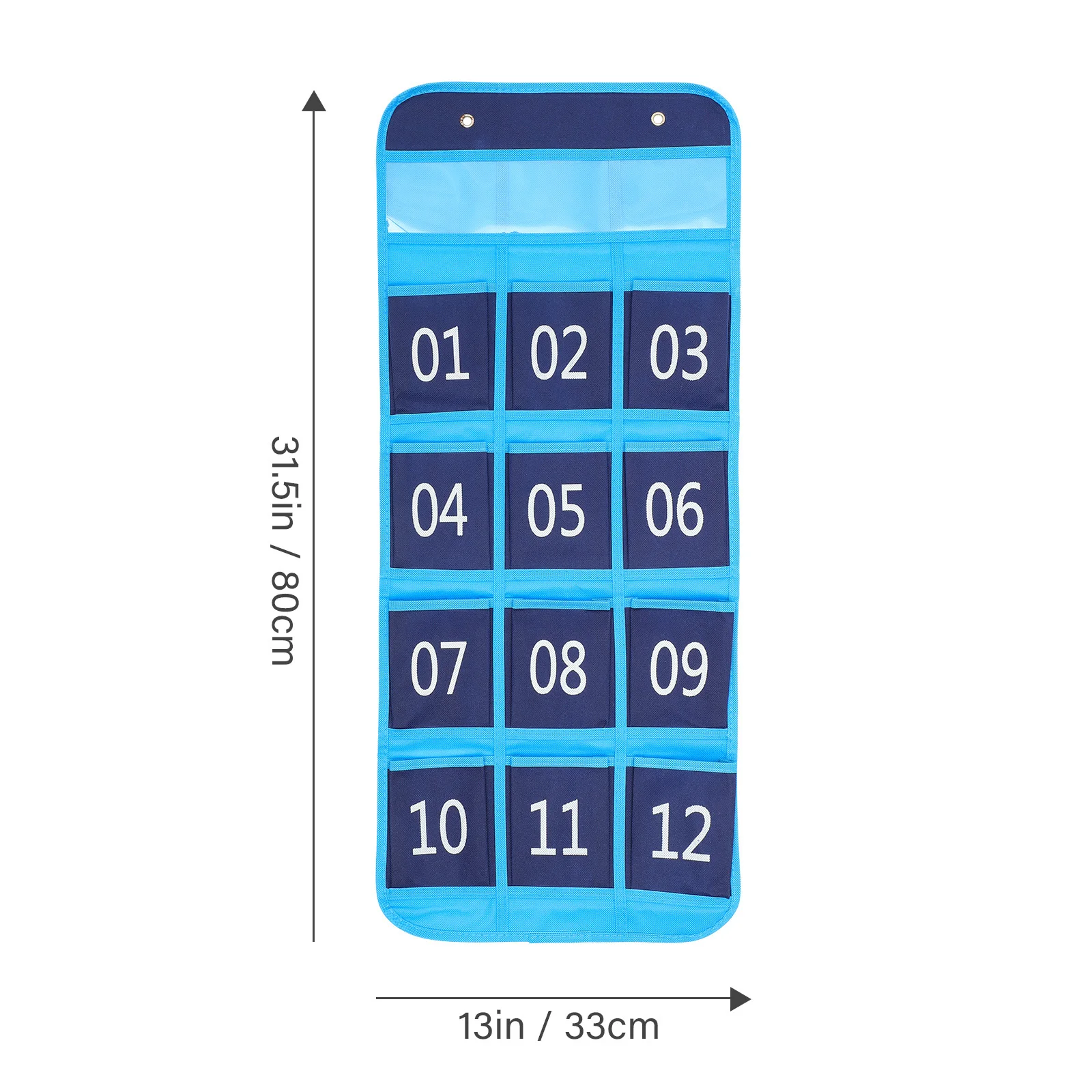 1 шт., сумка для хранения телефона, подвесной органайзер для классной комнаты, пронумерованная карманная диаграмма для сотового телефона, настенный дверной подвесной органайзер