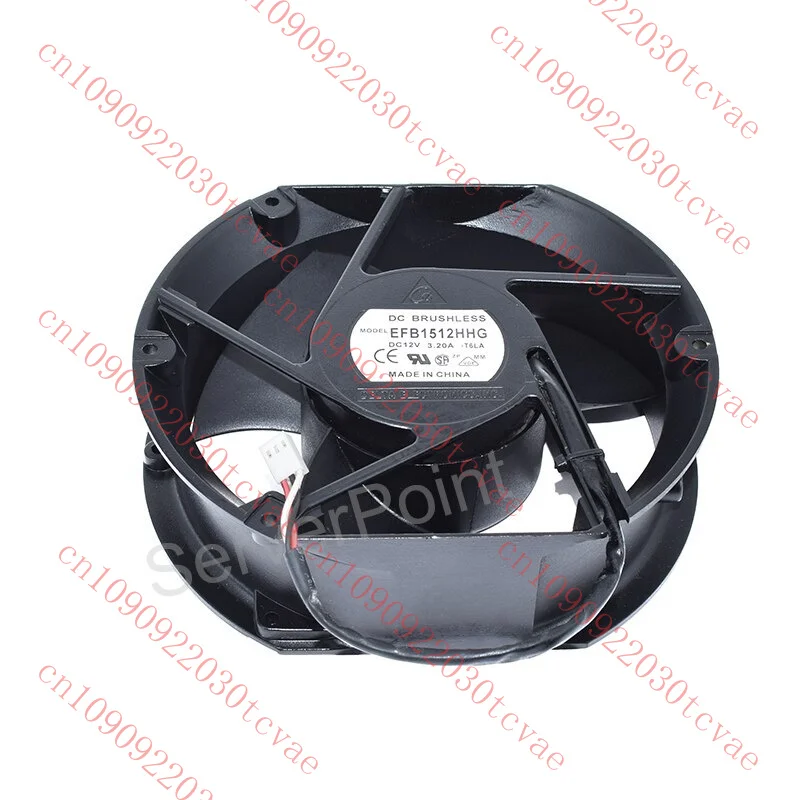 

17251 17cm for DELTA EFB1512HHG S12N DC 12V 3.20A 3-Wire Server Cooling Fan
