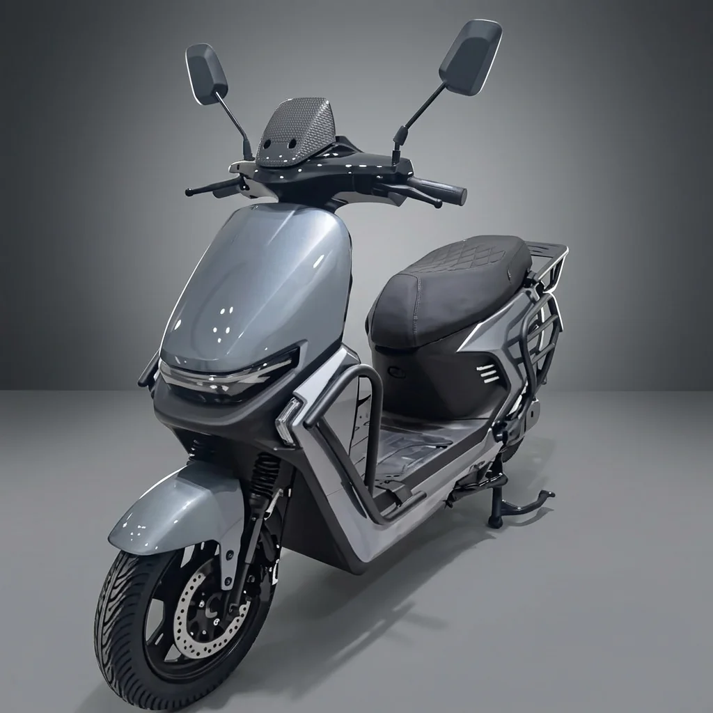 Good Quality New Modern Electric Moped Scooter Motorcycle Adult Bright LED Headlight Electric Motor Bike