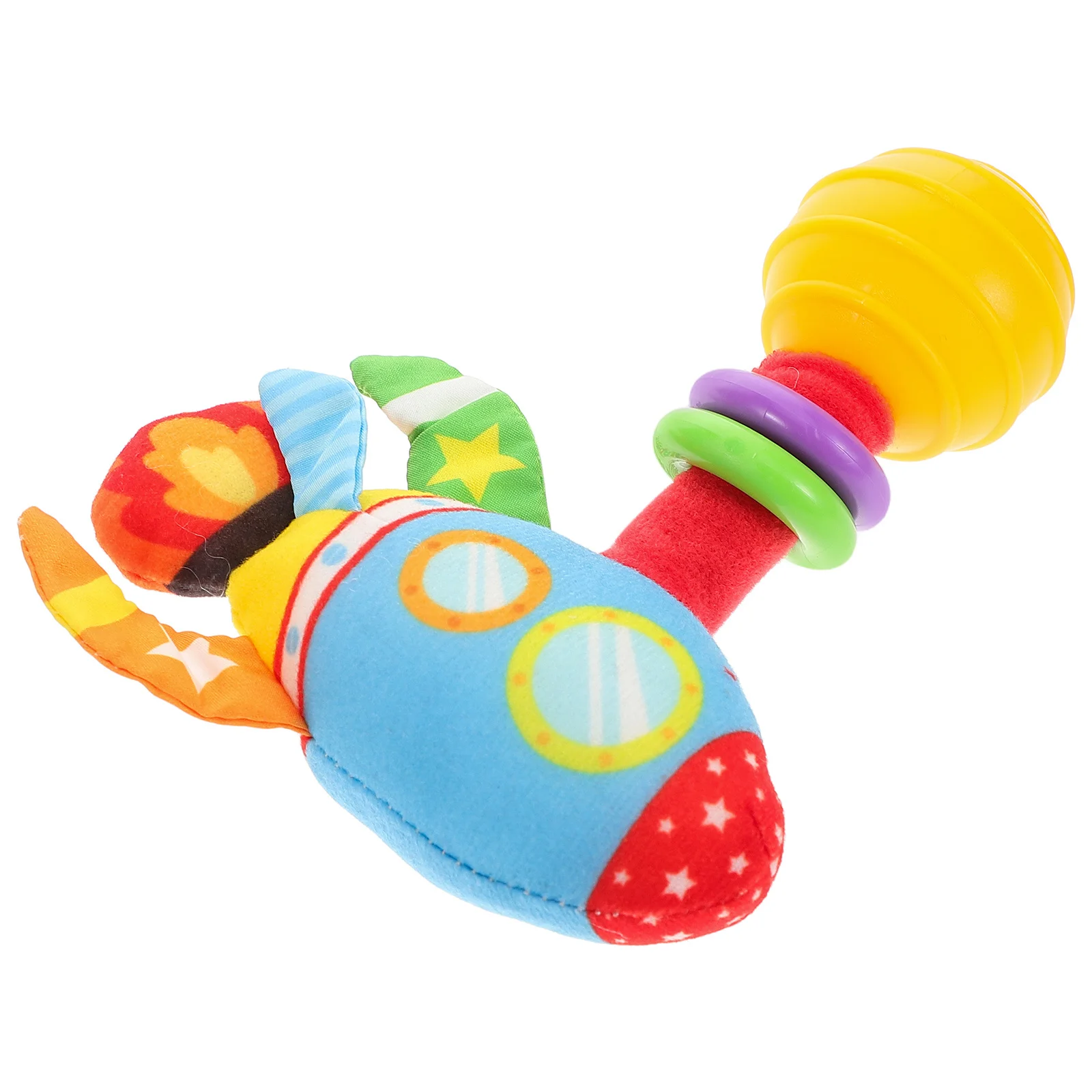 Grzechotka uspokajająca dla noworodków, zabawka do trzymania w ręce, dzwonek edukacyjny dla niemowląt, miękka sensoryczna pluszowa zabawka, gryzak, prezent na baby shower