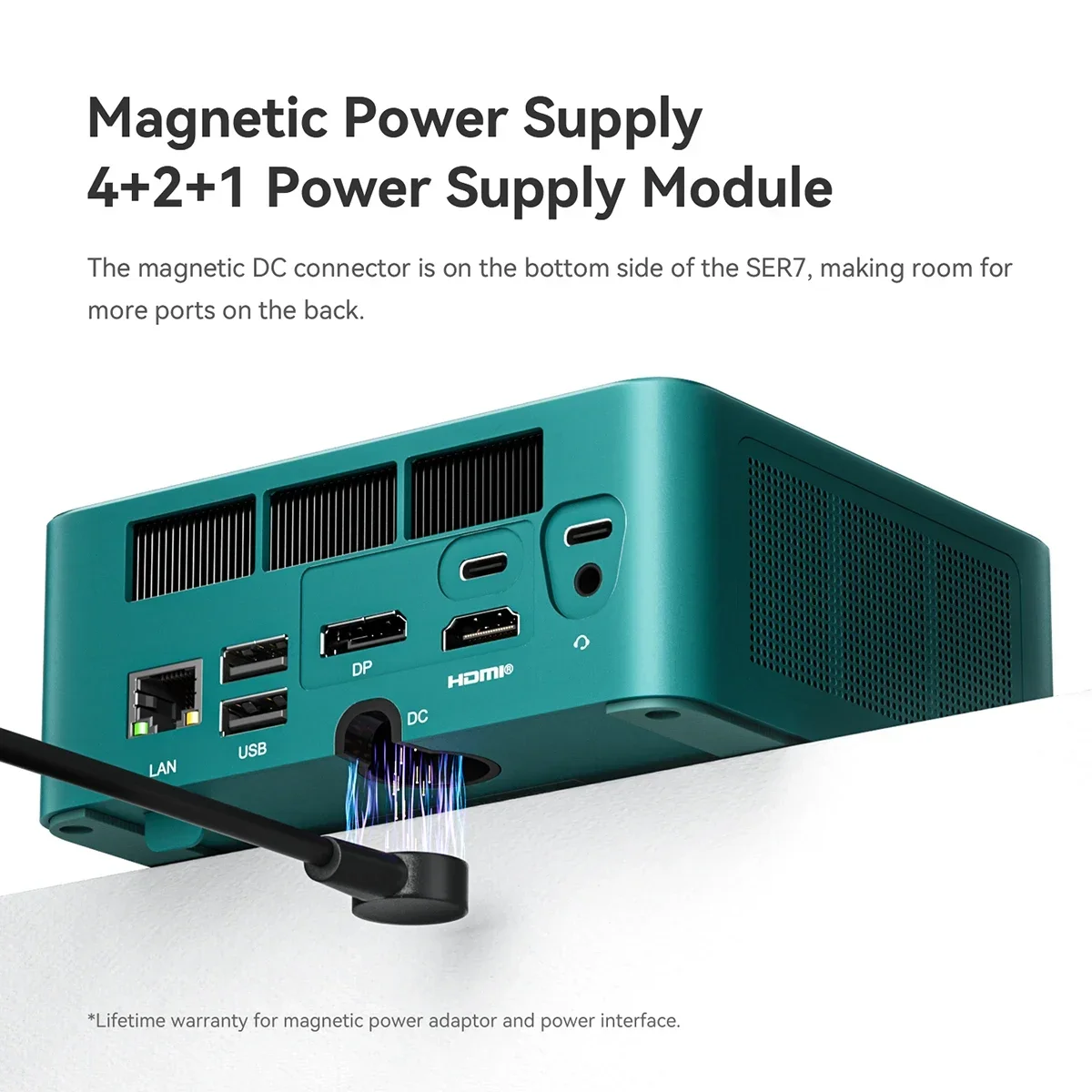 2023 وصول جديد Beelink SER7 7840HS AMD 7840HS معالجات 3.8-5.1 جيجا هرتز 8C/16T L2 8 ميجابايت L3 16 ميجابايت كمبيوتر صغير