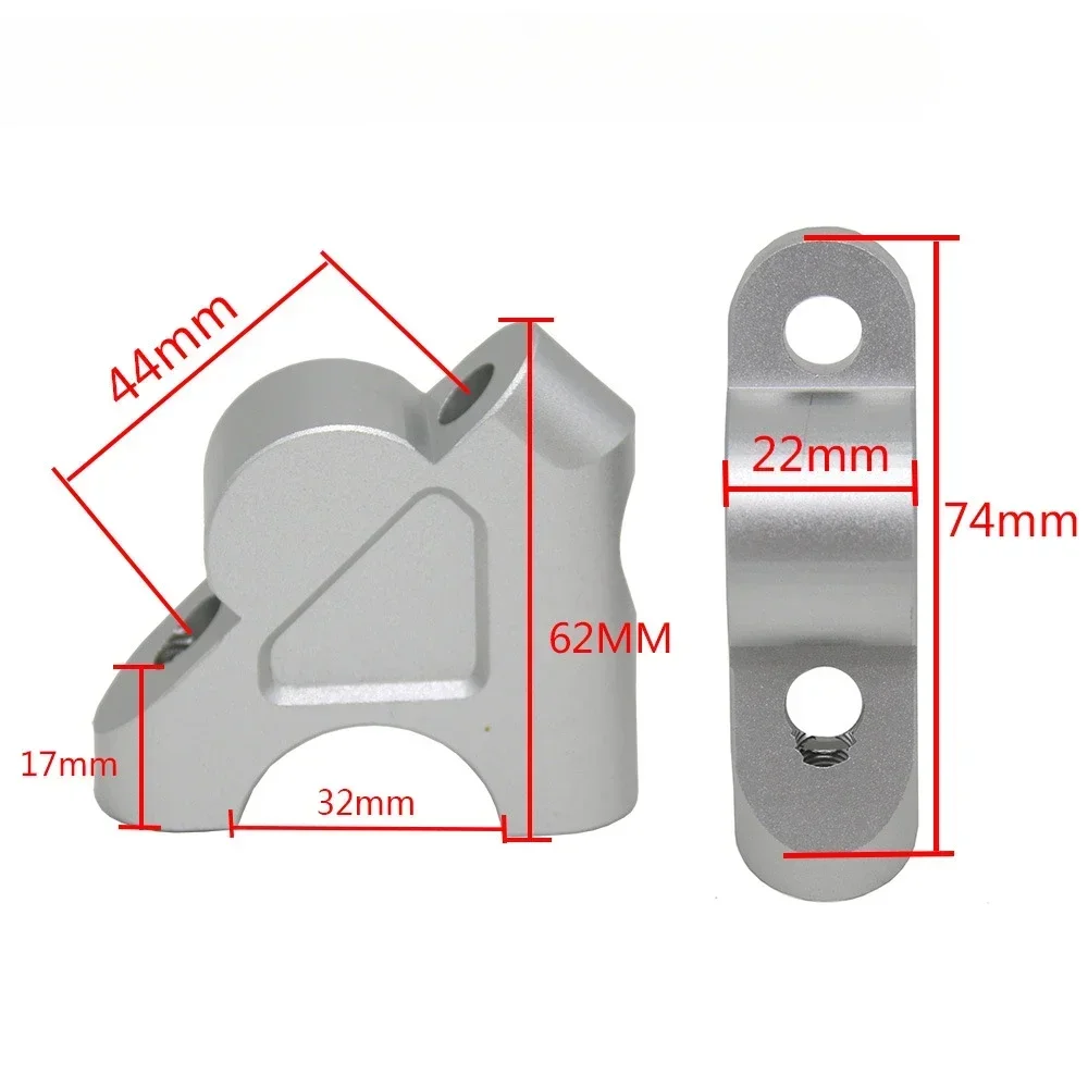 Motorcycle Handlebar Riser Height Adapter 32mm Riser Suitable for BMW R 1200 GS LC R1200GS Adventure ADV R1250GS S1000XR