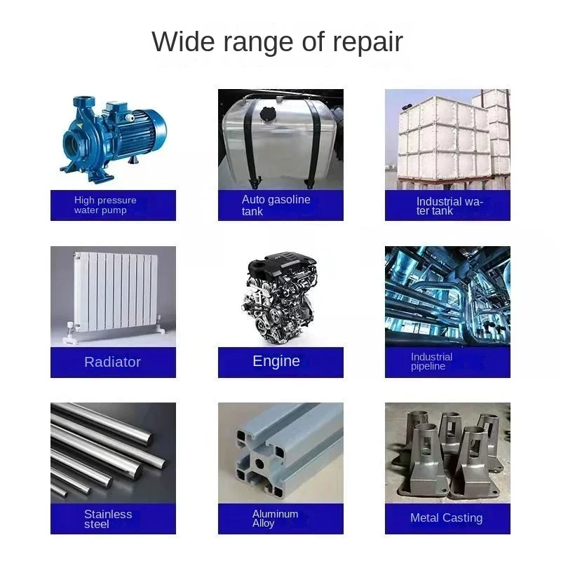 Cola forte do rodízio, Reparação mágica do metal inoxidável, Pasta de soldagem de estanho, Plástico, Solda UV, Universal