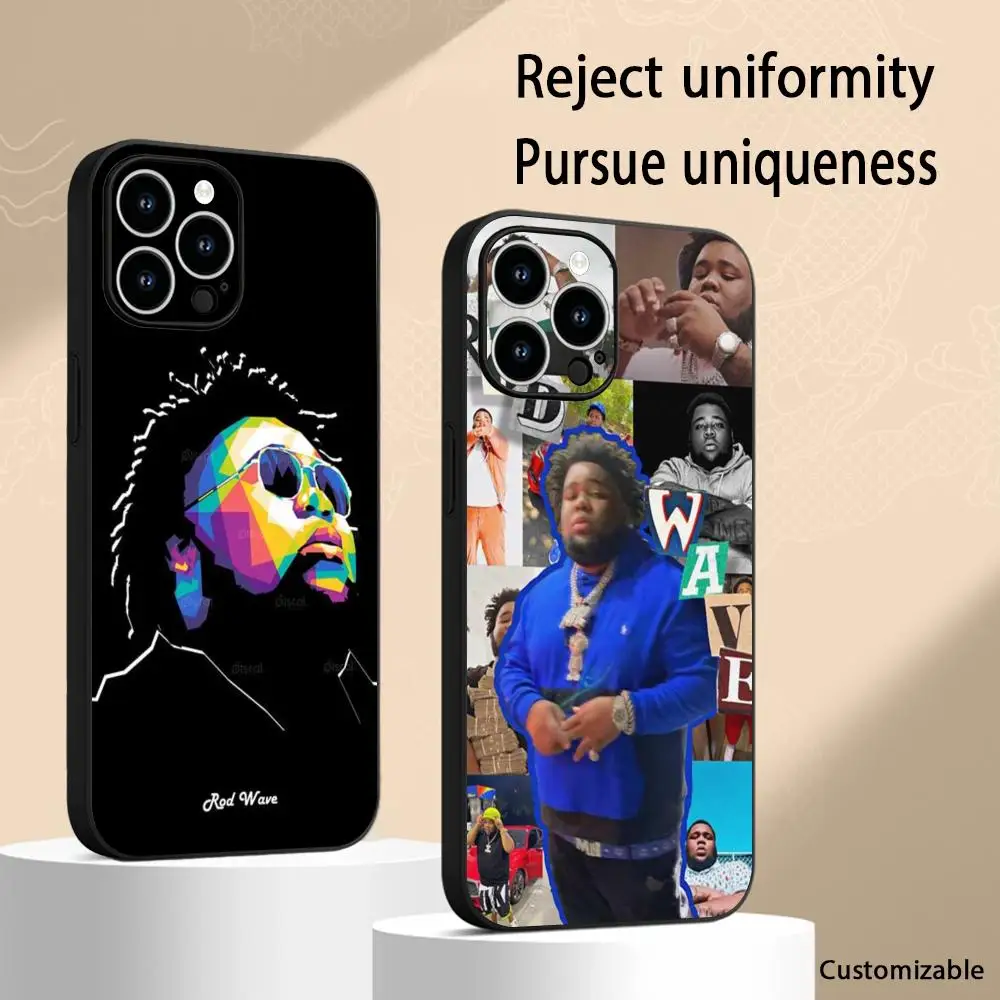 Модный крутой чехол для телефона с постером рэпера Rod Wave для iPhone 17, 16, 15, 14, 13, 12 Plus, Mini, Pro, Max – мягкий черный противоударный чехол Модный крутой чехол для телефона с постером рэпера Rod Wave для iPhone 17, 16, 15, 14, 13, 12 Plus, Mini, Pro, Max – мягкий черный противоударный чехол