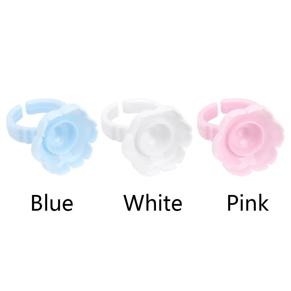 Herramienta para pestañas postizas, herramientas para extensiones de pestañas, accesorios de belleza, soporte de anillo, anillos de pegamento, suministros organizadores, trajes de injerto