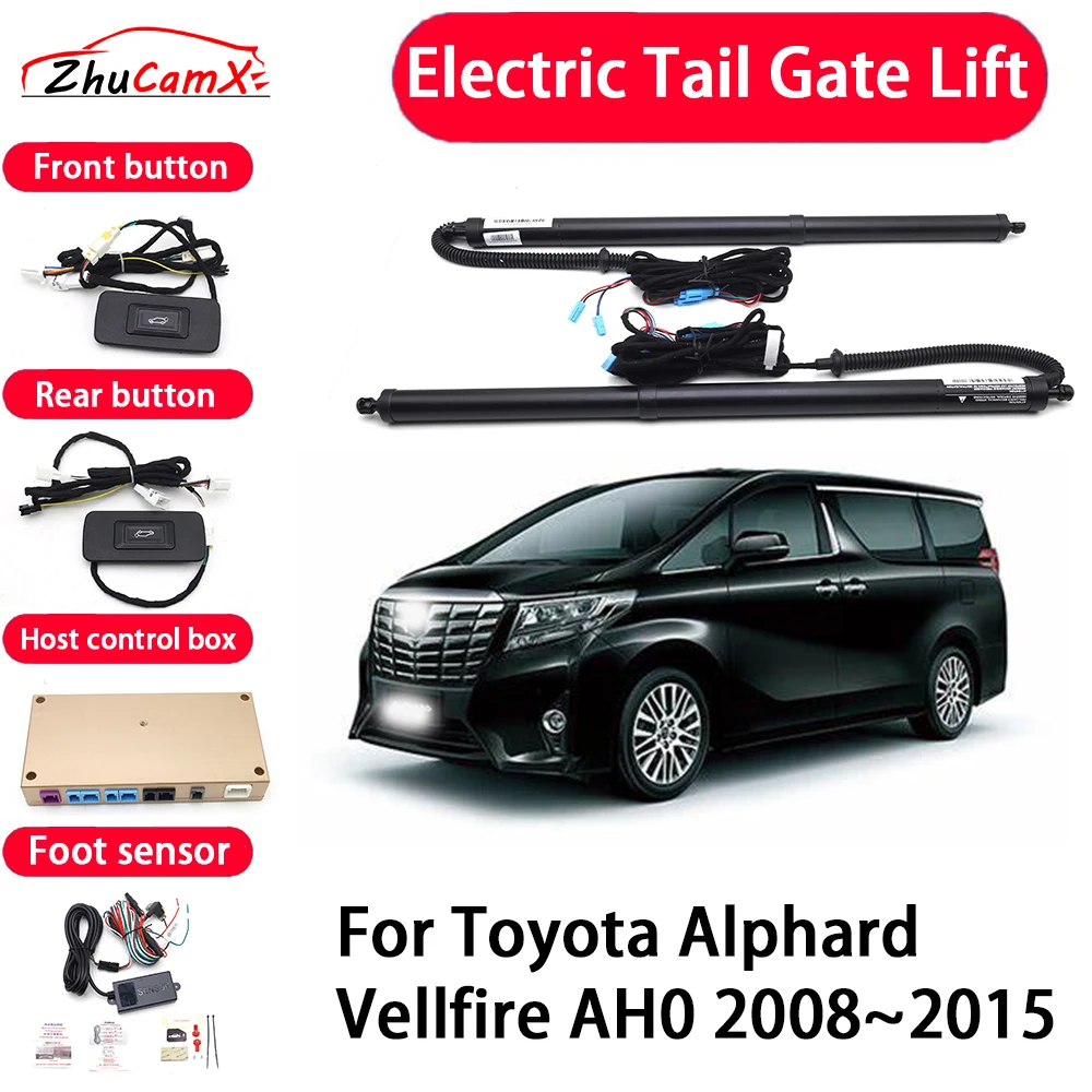 ZhuCamX Car Automatic Electric Tail Gate Lift Tailgate Assist System for Toyota Alphard Vellfire AH0 2008–2015