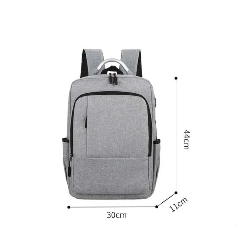 New Design Large Capacity Business Mens USB Charging Backpacks Multifunctional Waterproof Bag Leisure Backpack For Laptop 15'6