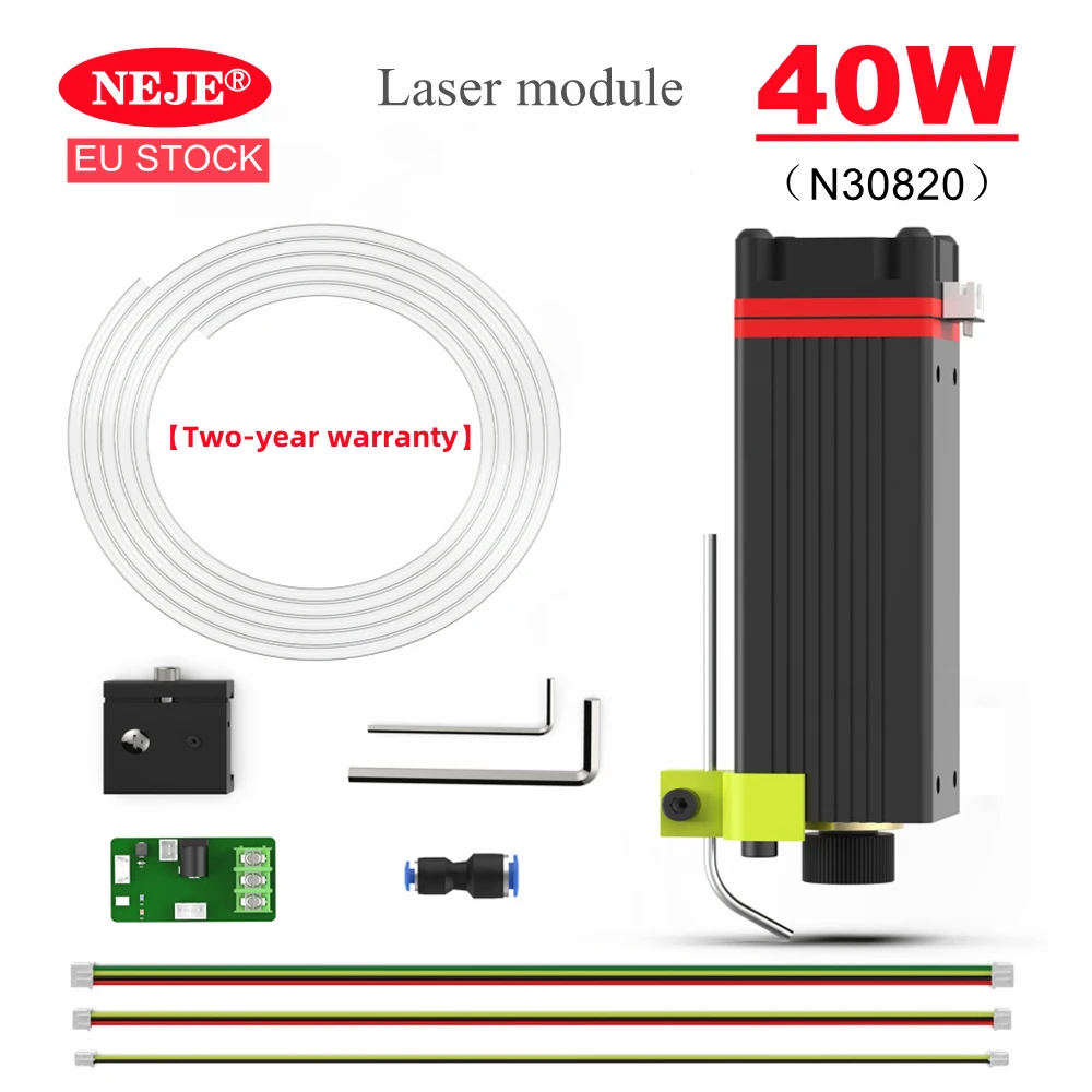 

NEJE 40W 450nm CNC Laser Module Kits N30820 Laser Head With TTL Modulation for Wood Cutting Engraving Machine DIY Creation