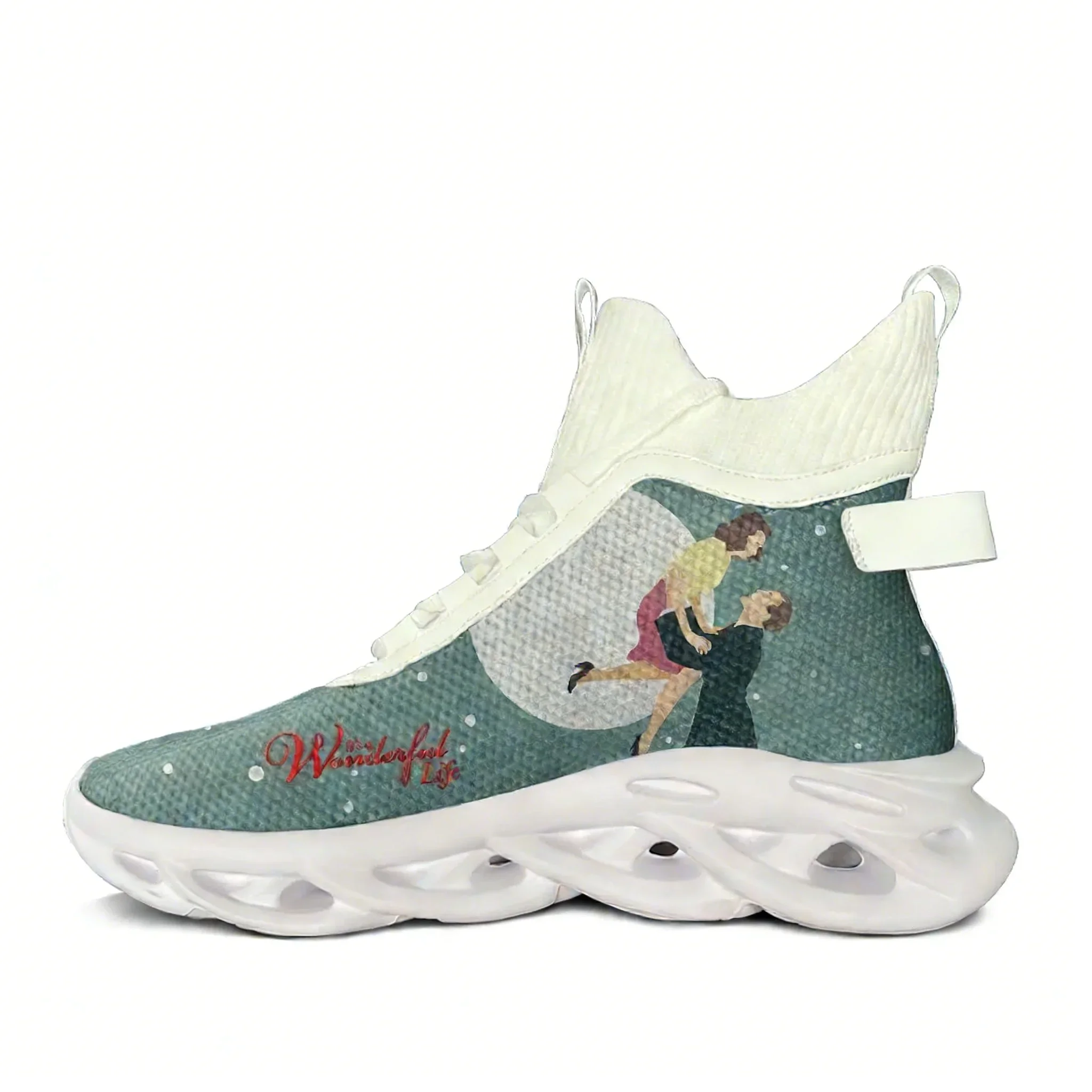 

It's a Wonderful Life High Top Flats Sneakers Mens Womens Teenager Sneaker High Quality Personalized Casual Shoe Customize Shoes