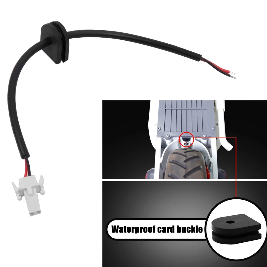 High Quality Led Smart Tail Light Cable Suit for Xiaomi Mijia M365 Electric Scooter Battery Line Wear Resistant Repair Parts