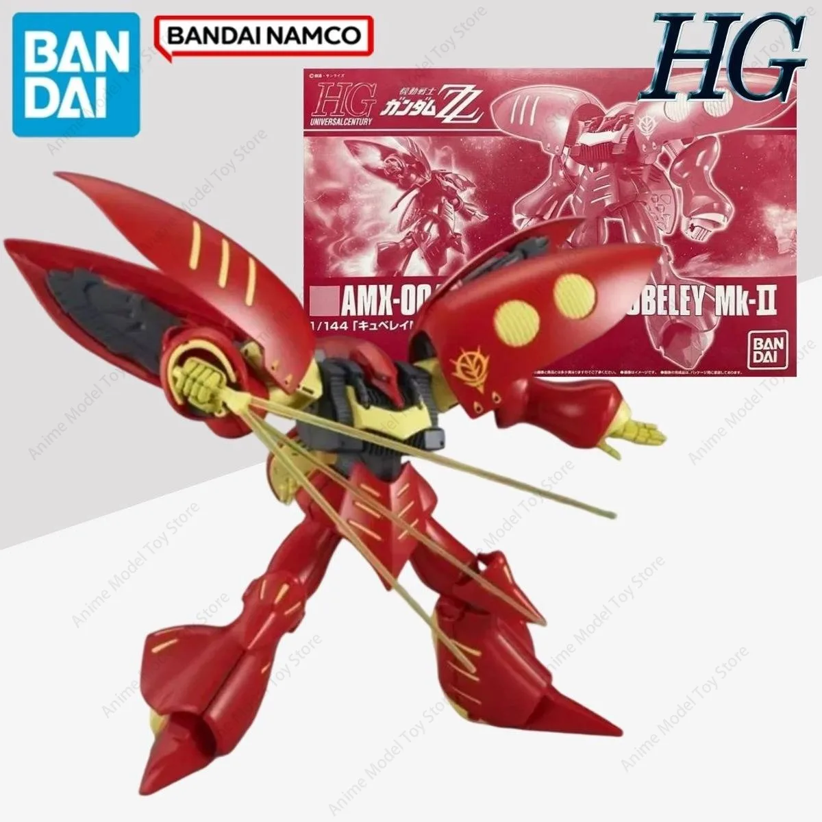 Оригинальные фигурки Bandai в наличии: Gundam HG Ple Two Qubeley MK2, аниме-модели, коллекционные игрушки, подарки на праздники