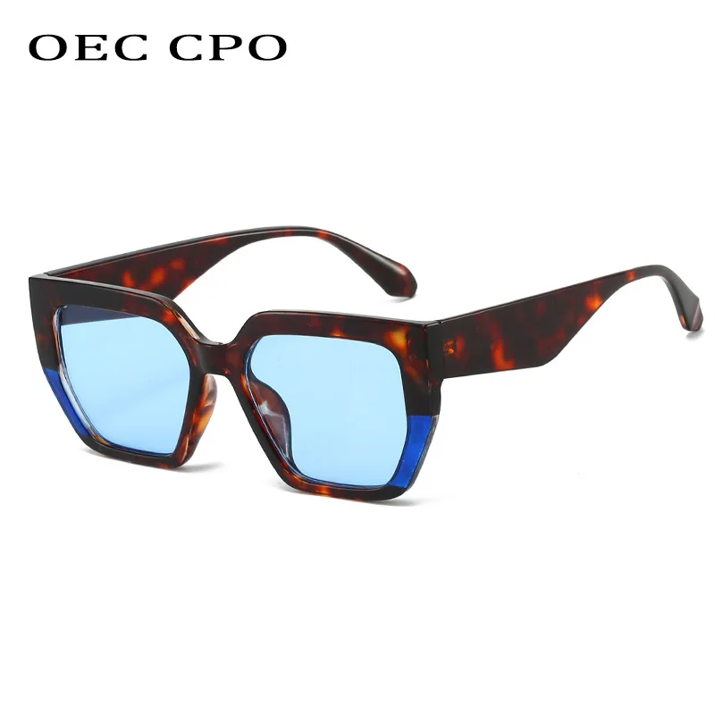 

OEC CPO Trending Square Sunglasses Women Brand Designer Shades UV400 Fashion Sun Glasses Female Retro Eyewear