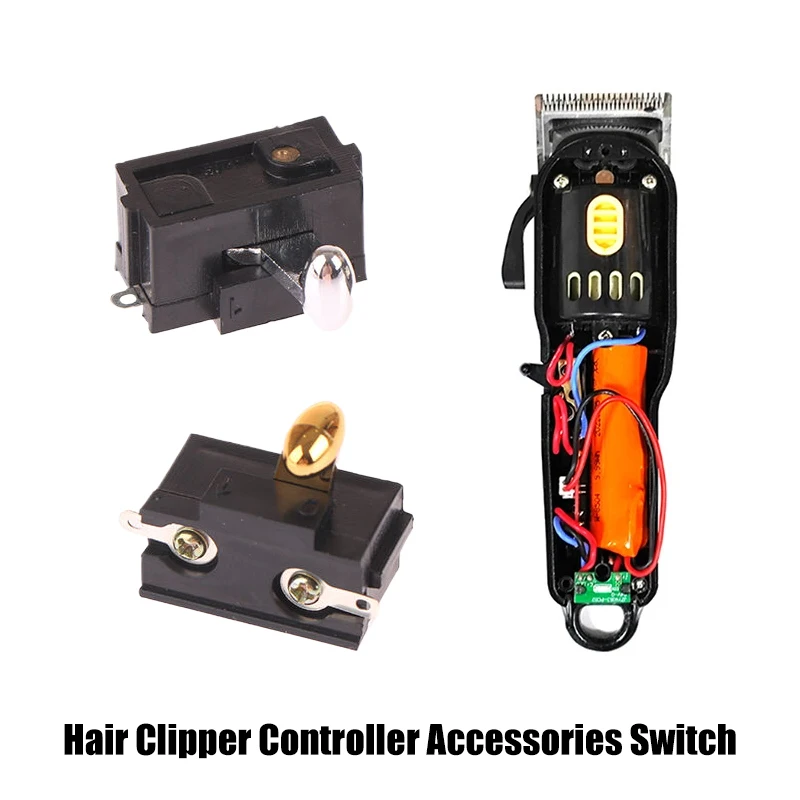 Universal Electric Hair Clipper Controller Accessories Switch Hair Clipper Metal Switch Power for KEMEI Electric Hair Clippers