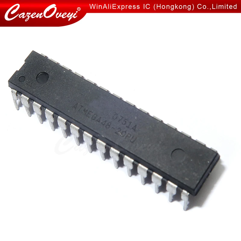 1pcs/lots ATMEGA48-20PU ATMEGA48PA-PU ATMEGA48V-10PU ATMEGA48V DIP-28 In Stock