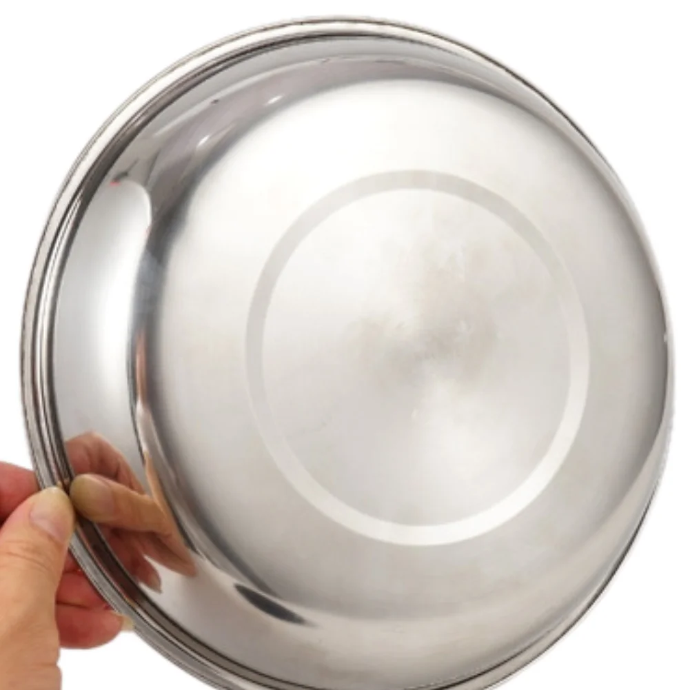 22 Piece Portable Stainless Steel Dinnerware Set for Camping For Picnic Outdoor Activities Stackable Bowls Plates Sauce Dishes