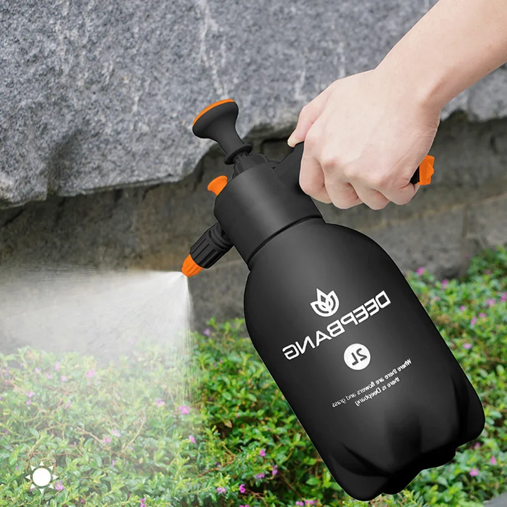 2L Long nozzle Sprayer Portable Pressure Garden Spray Bottle Kettle Plant Flowers Watering Can Pressurized Sprayer Gardening