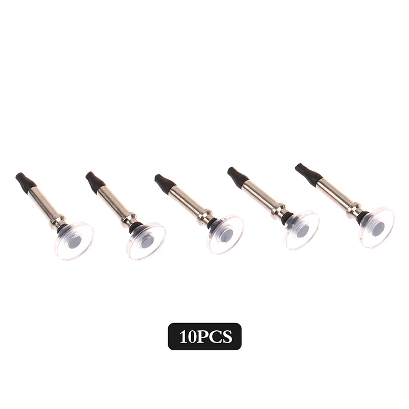 

10 шт. универсальный сменный наконечник для стилуса, круглый прозрачный наконечник для диска для сенсорного экрана, планшета, телефона