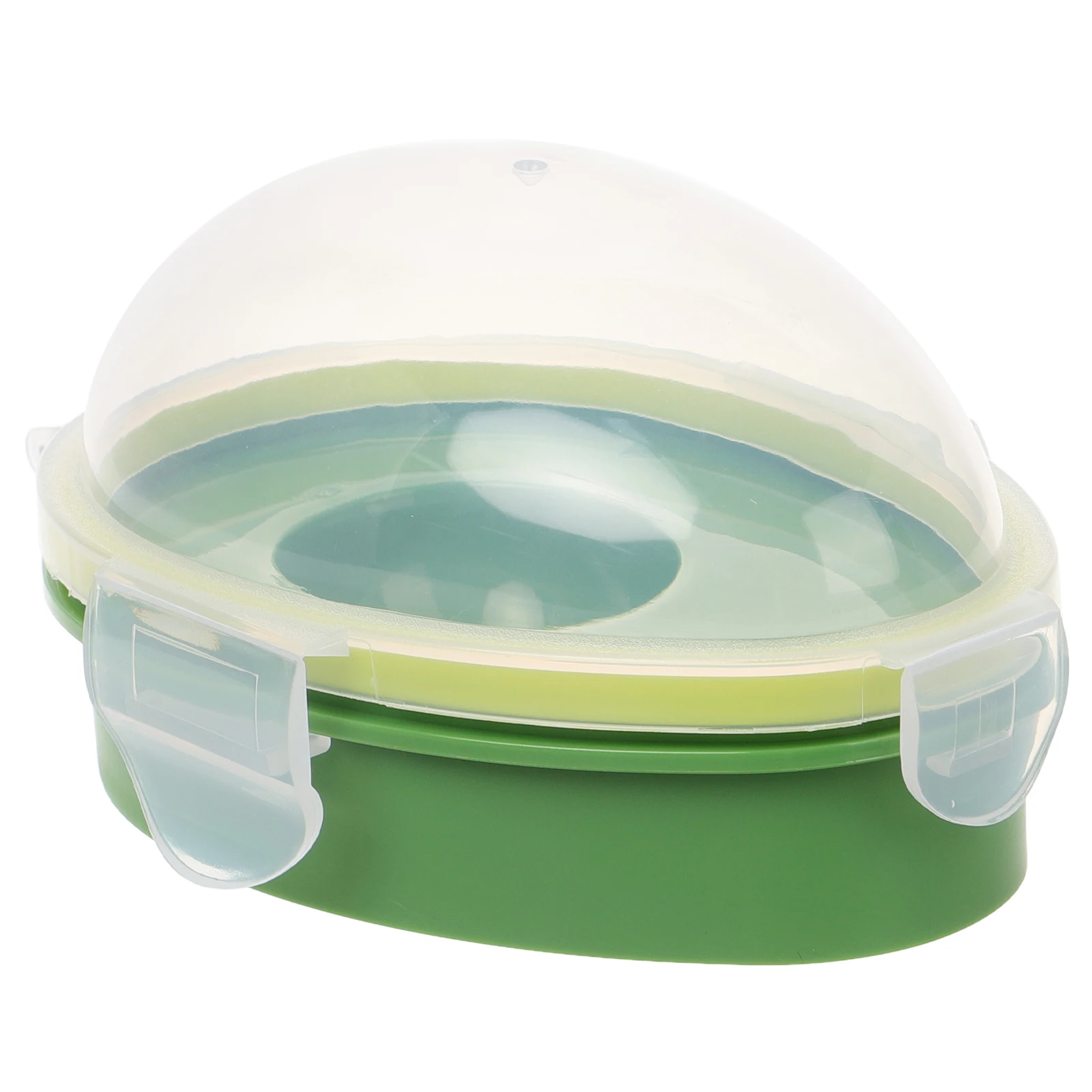 

Avocado Fresh Keeping Box Fruit Storage Containers Silica Gel Healthy Transparent Design Safe Solution Household