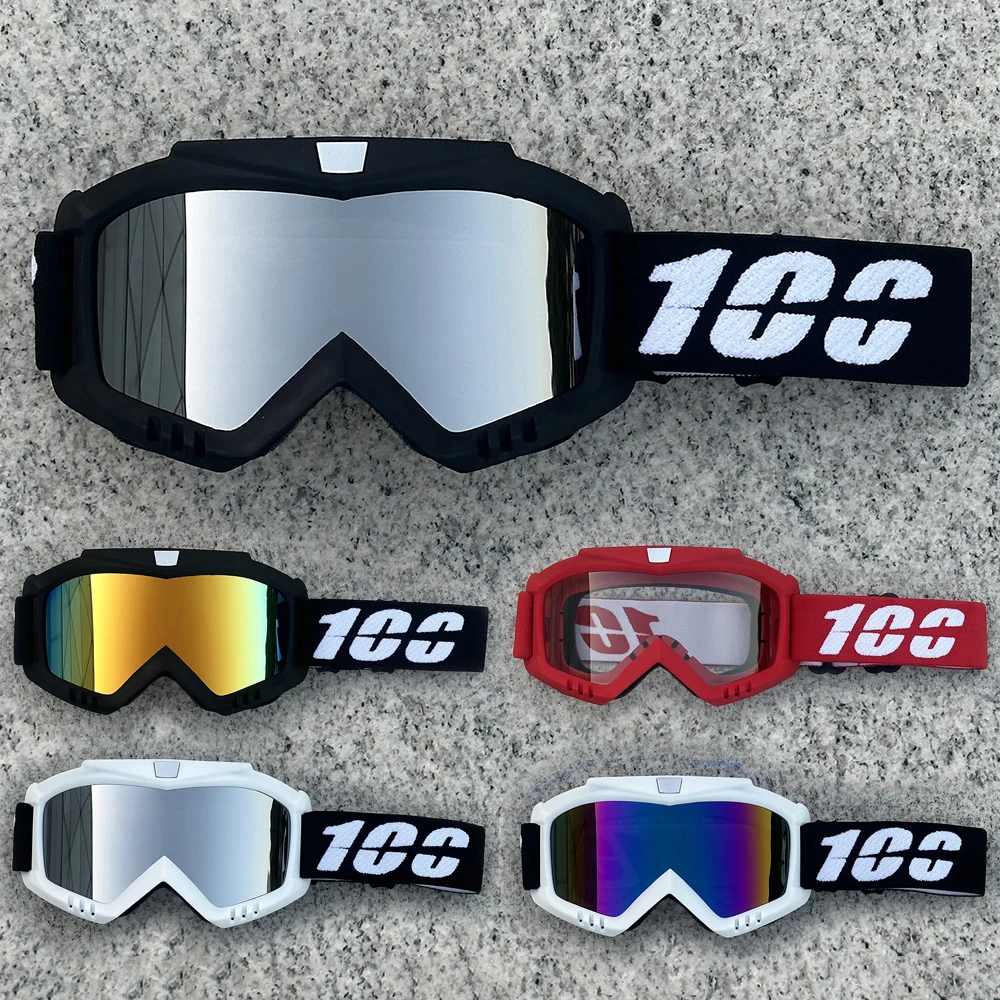 

Мотоциклетные очки 100% защита от пыли, ветрозащитные, для мужчин и женщин, для мотокросса, велоспорта, катания на лыжах, активного отдыха, внедорожных видов спорта