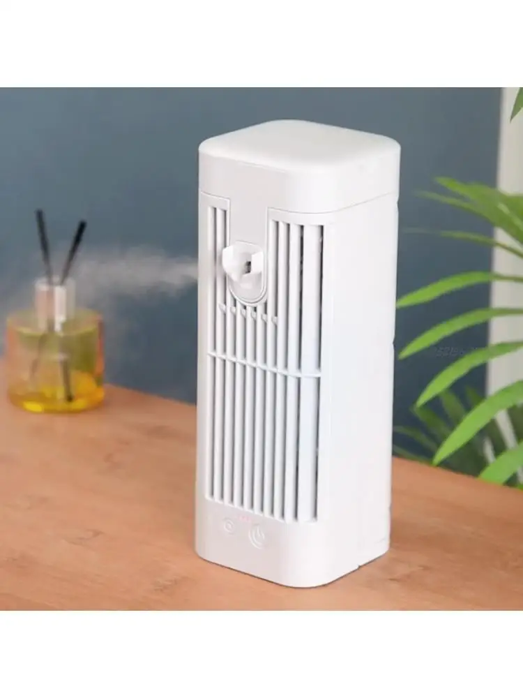 

27-й 3-ступенчатый портативный вентилятор с ночным светом увлажняющего вентилятора для кондиционера на рабочем столе