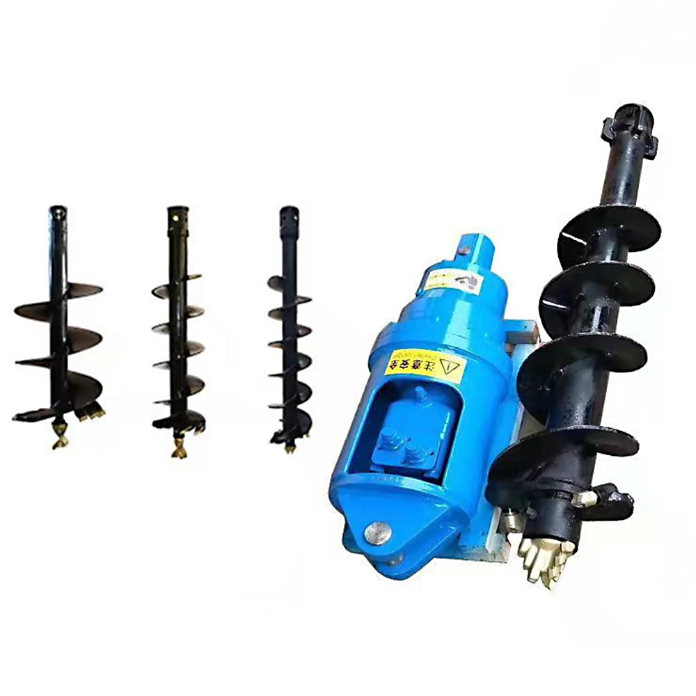 

High Quality Manufacturing Digging Hole Earth Auger and Power Head for Auger Driver