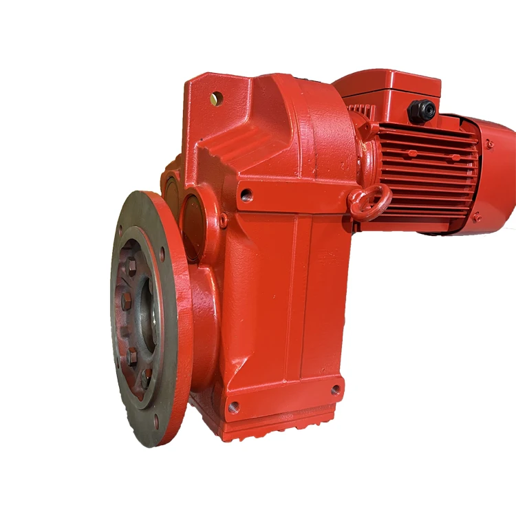 F Series Flange Mounted Parallel Shaft Parallel Geared Motor Helical Gear Reducer