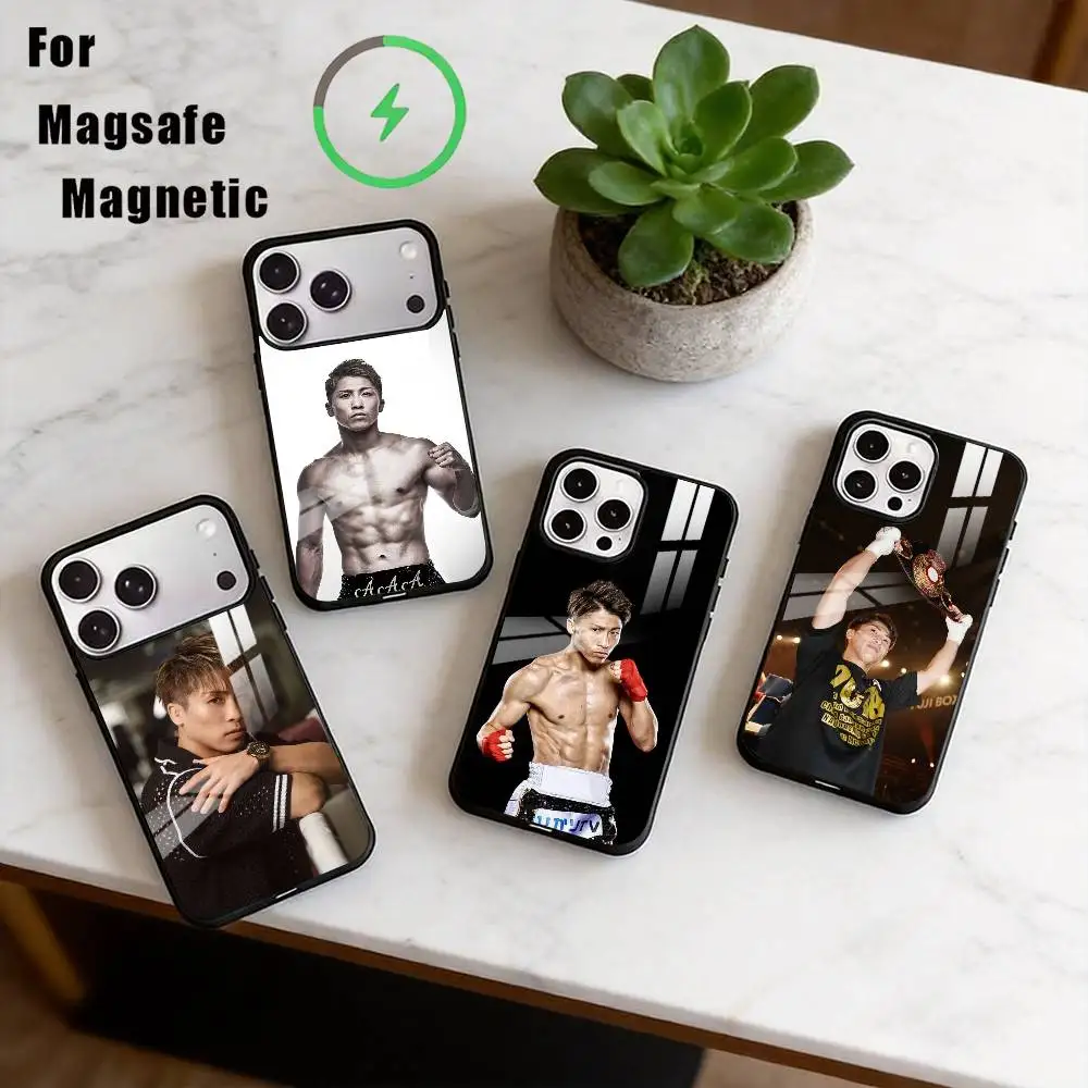 

N-Naoya Inoue Phone Case For iPhone17,16,15,14,13,12,11 Plus,Pro Magnetic with Magsafe Wireless Charging