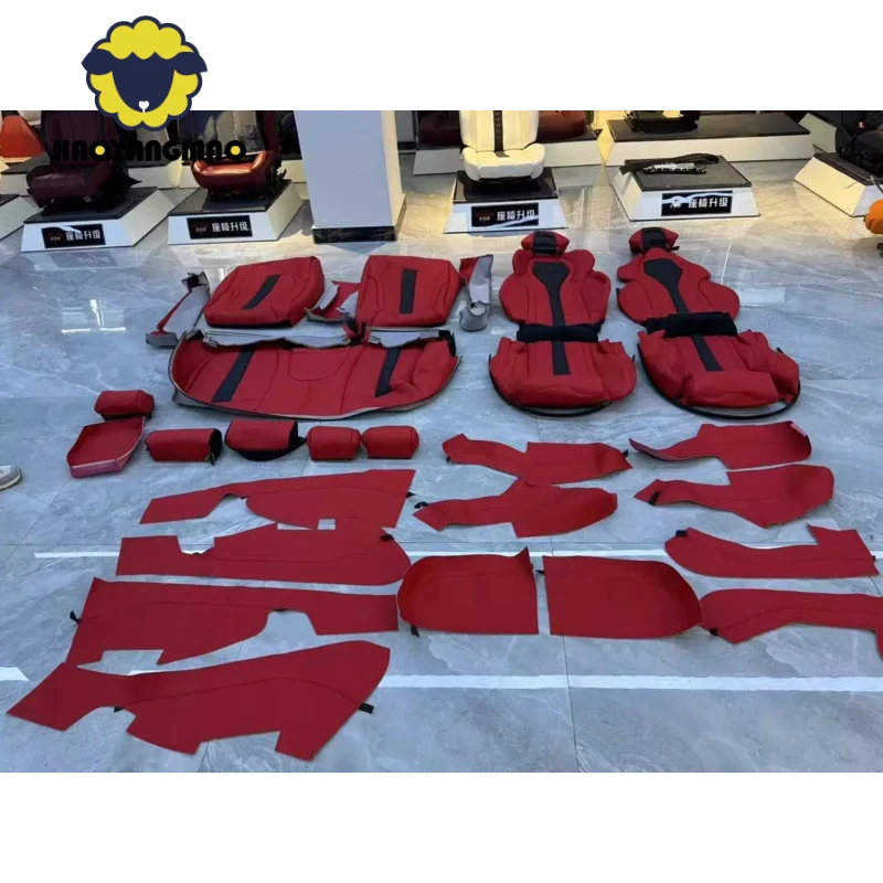 for BMW F30 F80 M3 M5 X3 Upgrade Car Interior Accessories Sport Racing Bucket Seats Customize Leather Cover and Sponge Seat