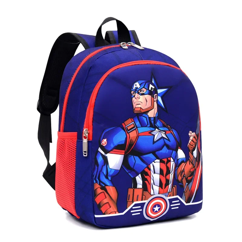 Children schoolbag spider backpack weight-reducing kindergarten Iron Man backpack cartoon large capacity boys and girls backpack