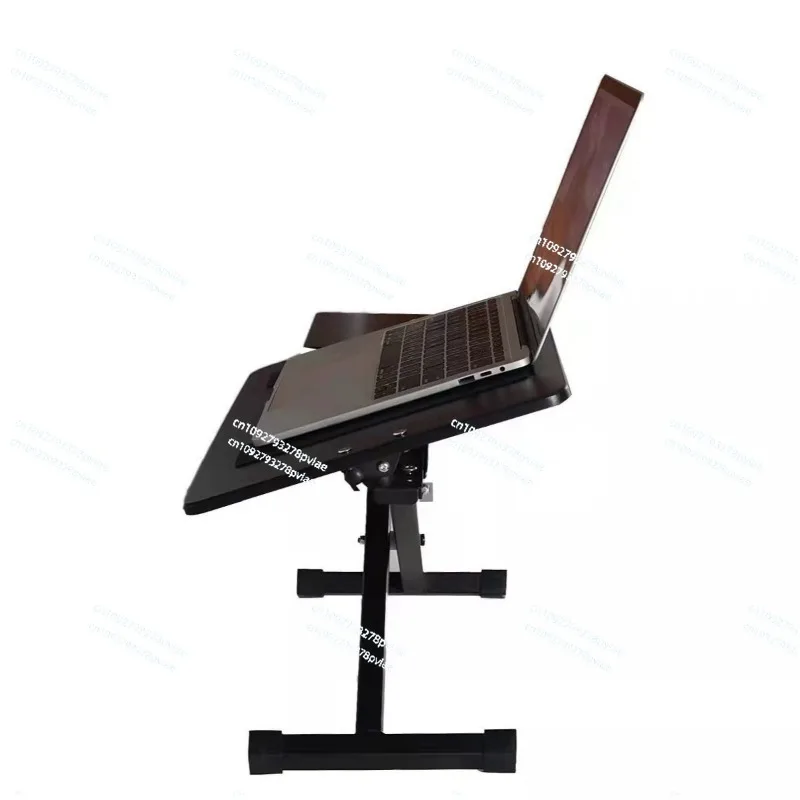 Lifting keyboard bracket Adjustable laptop desktop Standing office Folding mobile heightening rack