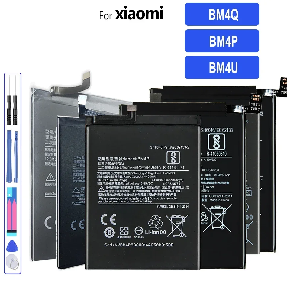 Phone Battery for Xiaomi Redmi K30 Pro, K30Pro, For Mi Poco F2 Pro, F2Pro, BM4P, BM4U, BM4Q, Supreme Version