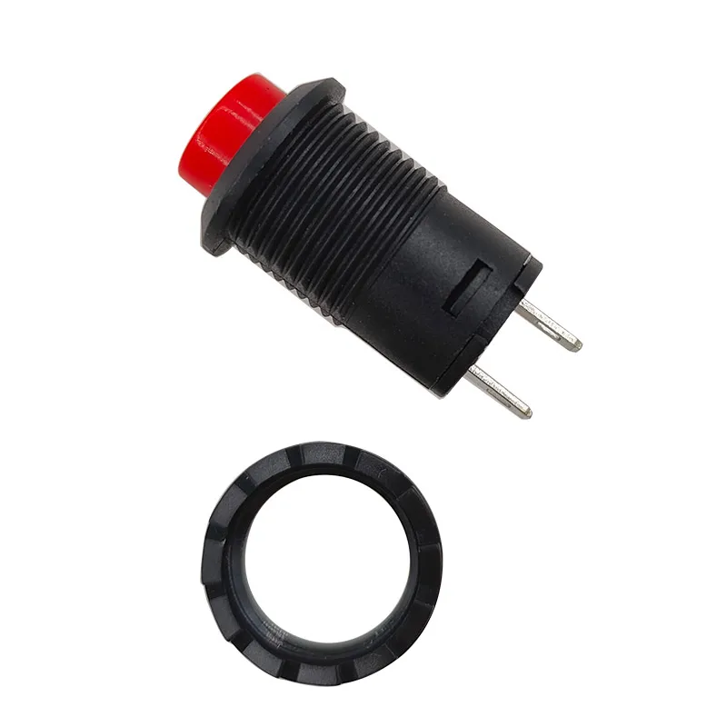 10PCS DS-428/427 Circular Button Switch Unlocking Self locking Switch Thread Type Opening 12mm Multiple ColorsDS-425