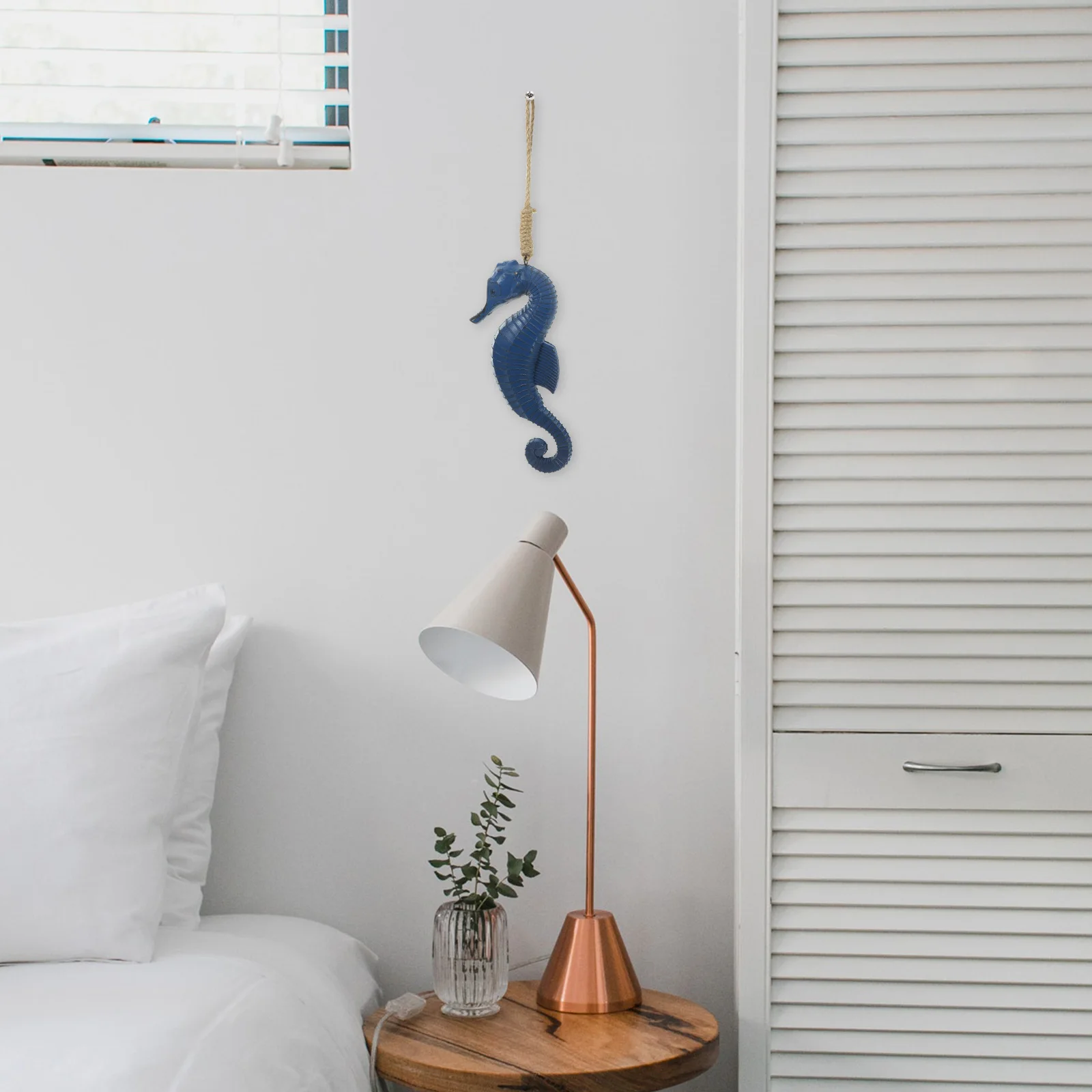 

Ocean Bedroom Decor Pendant Nautical Style Hanging Ornament Coastal Wood Wall