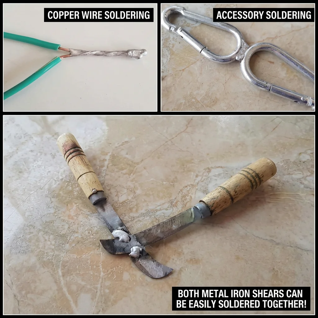 

Copper Aluminum Welding Rod Beginner-Friendly Universal Welding Rod Flux Cored Welding Rod Compact For Water Tank Repair Metal
