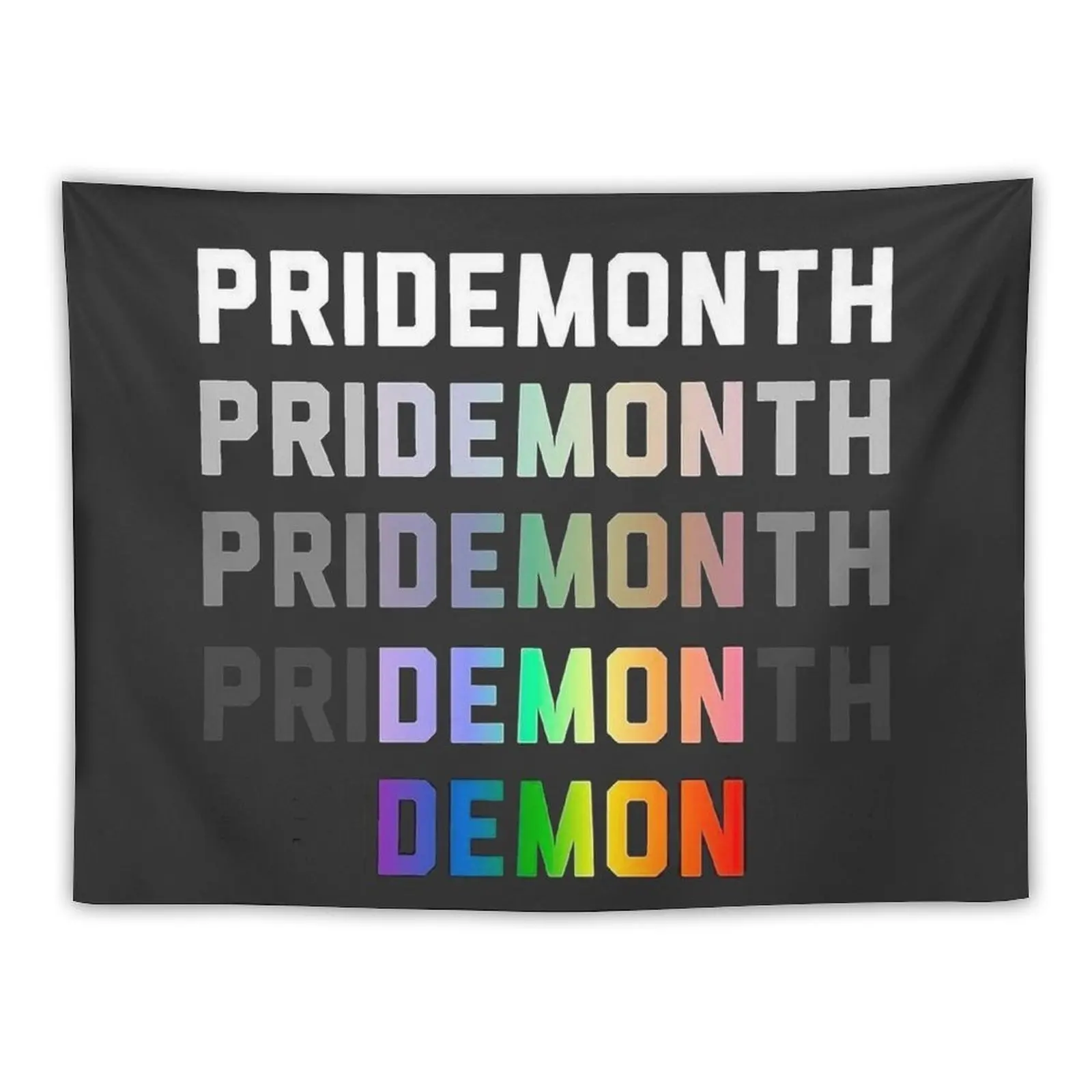 

New PriDEMONth Tapestry Bedrooms Decor Wall Decoration Items