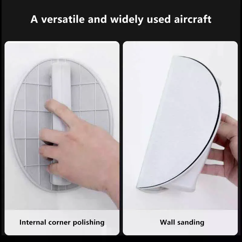 多機能半円形アングルサンディングサンドペーパー自己粘着90度サンドペーパーホルダーハイエンドパテ研磨ツール